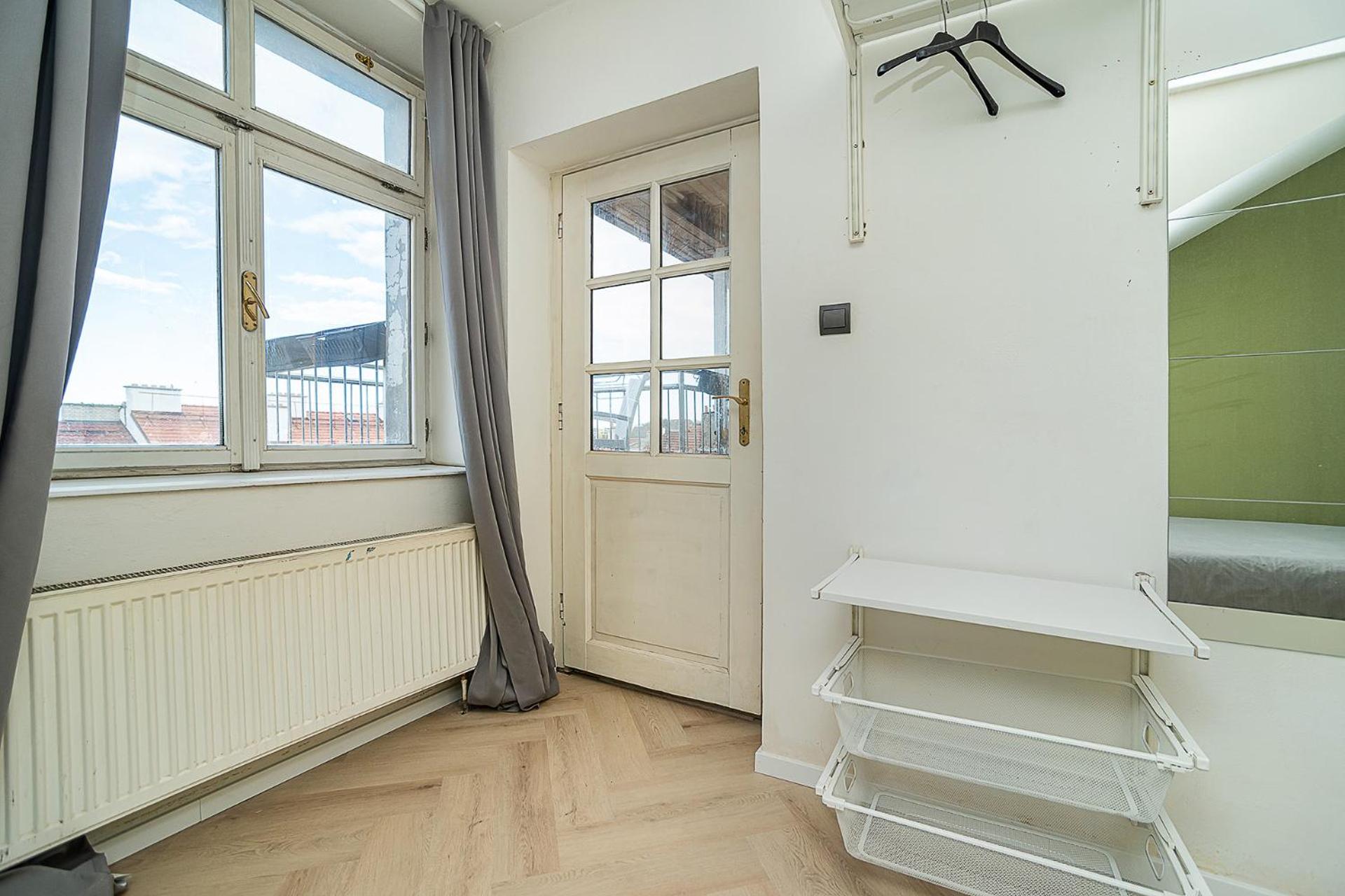Big 4-bedroom flat, terrace with great Vítkov view