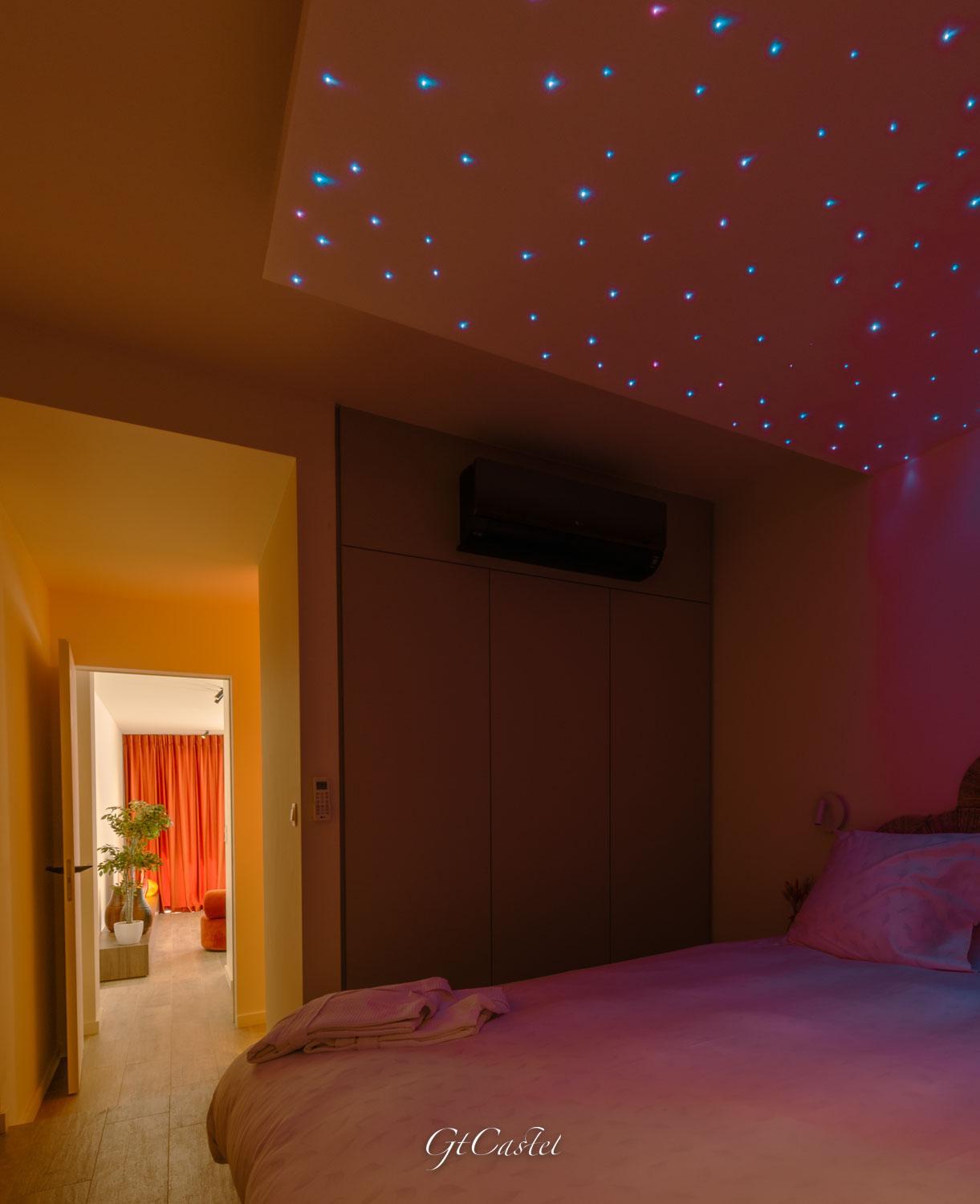 Modern 1 slaapkamer-appartement op 20 m van strand