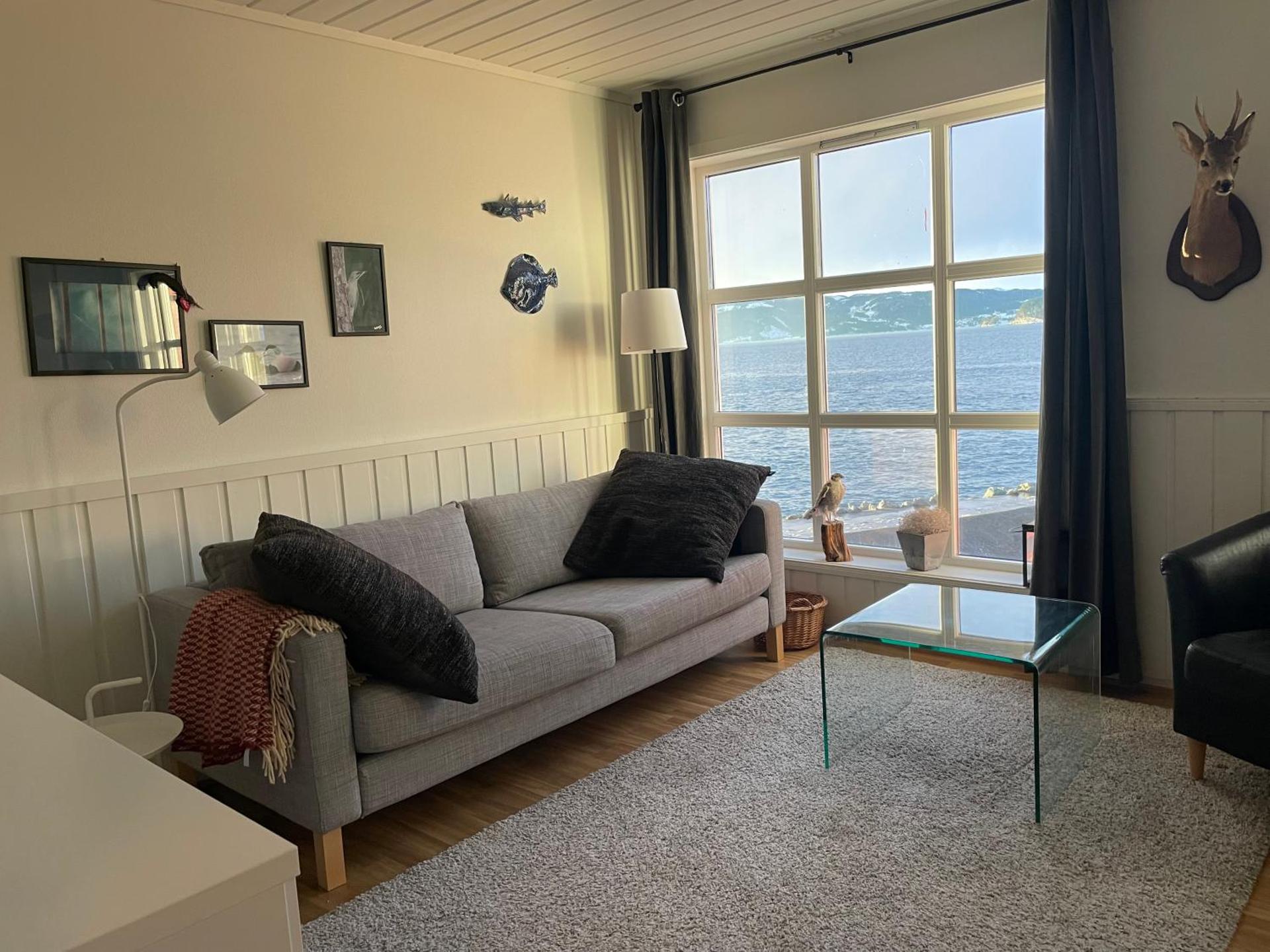 Spacious apartment with view over the trondheimfjord