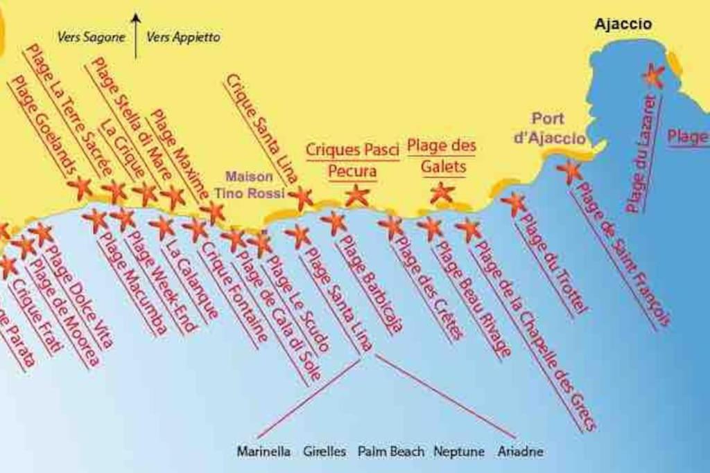 A Piaghja, refuge romantique face à la mer