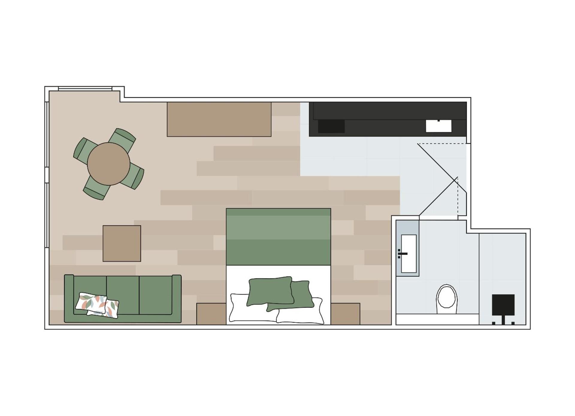 Photo of the whole room