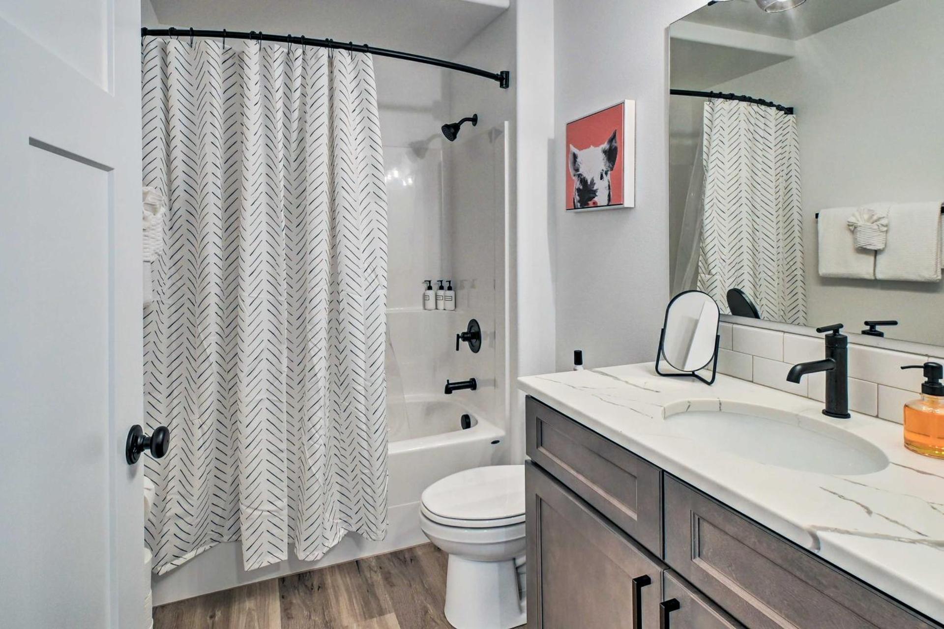 Modern Ocean Shores Getaway with Dock!