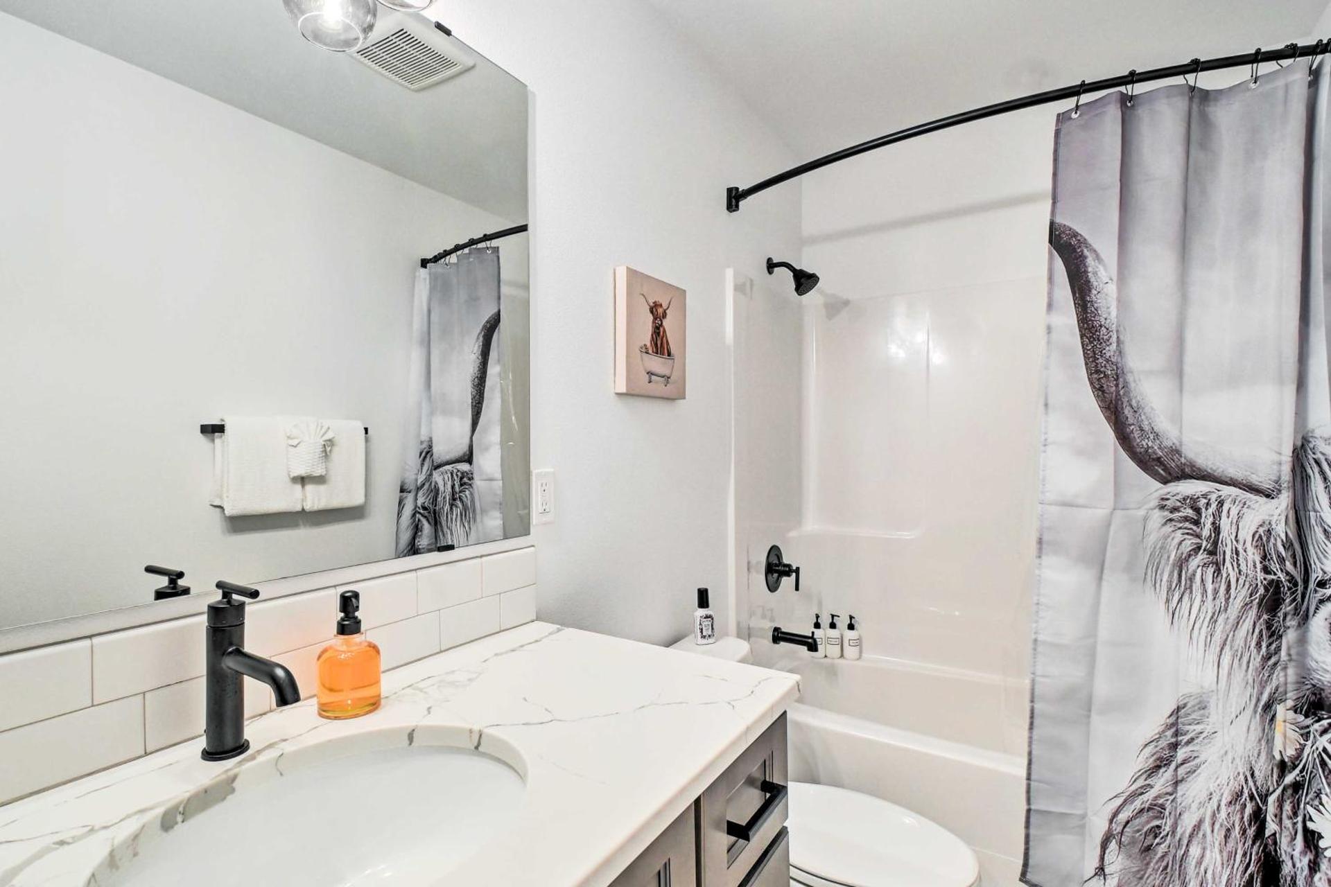 Modern Ocean Shores Getaway with Dock!