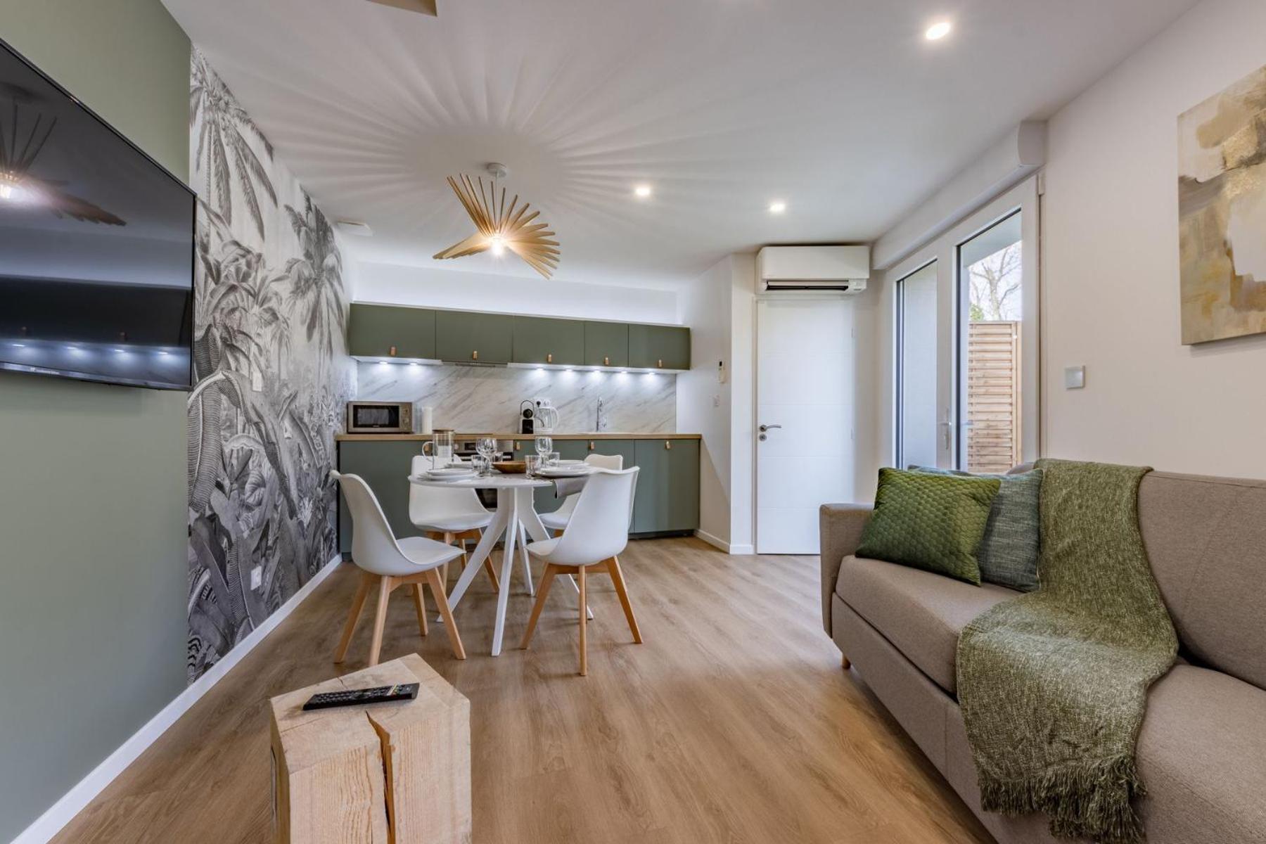 Le Green Duplex - Clim - Parking - Netflix - Nestor & Margot