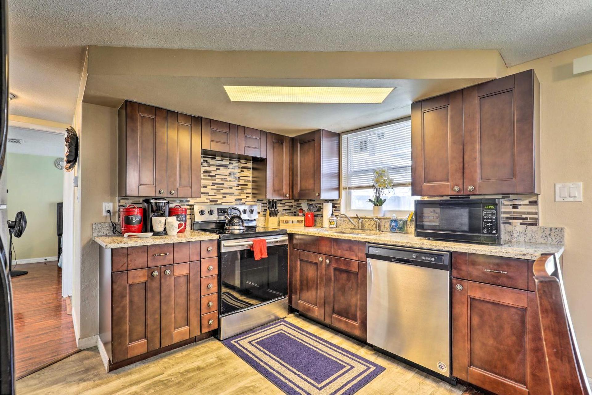 Family Home with Lanai and Yard in Port Richey!