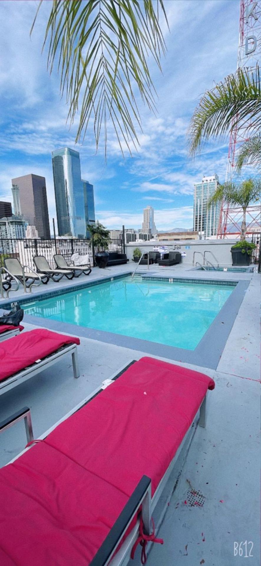 Huge Downtown LA Loft with Rooftop Pool & Jacuzzi