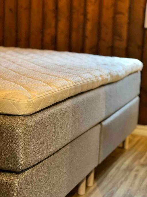 Koselig hytte med uteplas ved Hallingdalselva