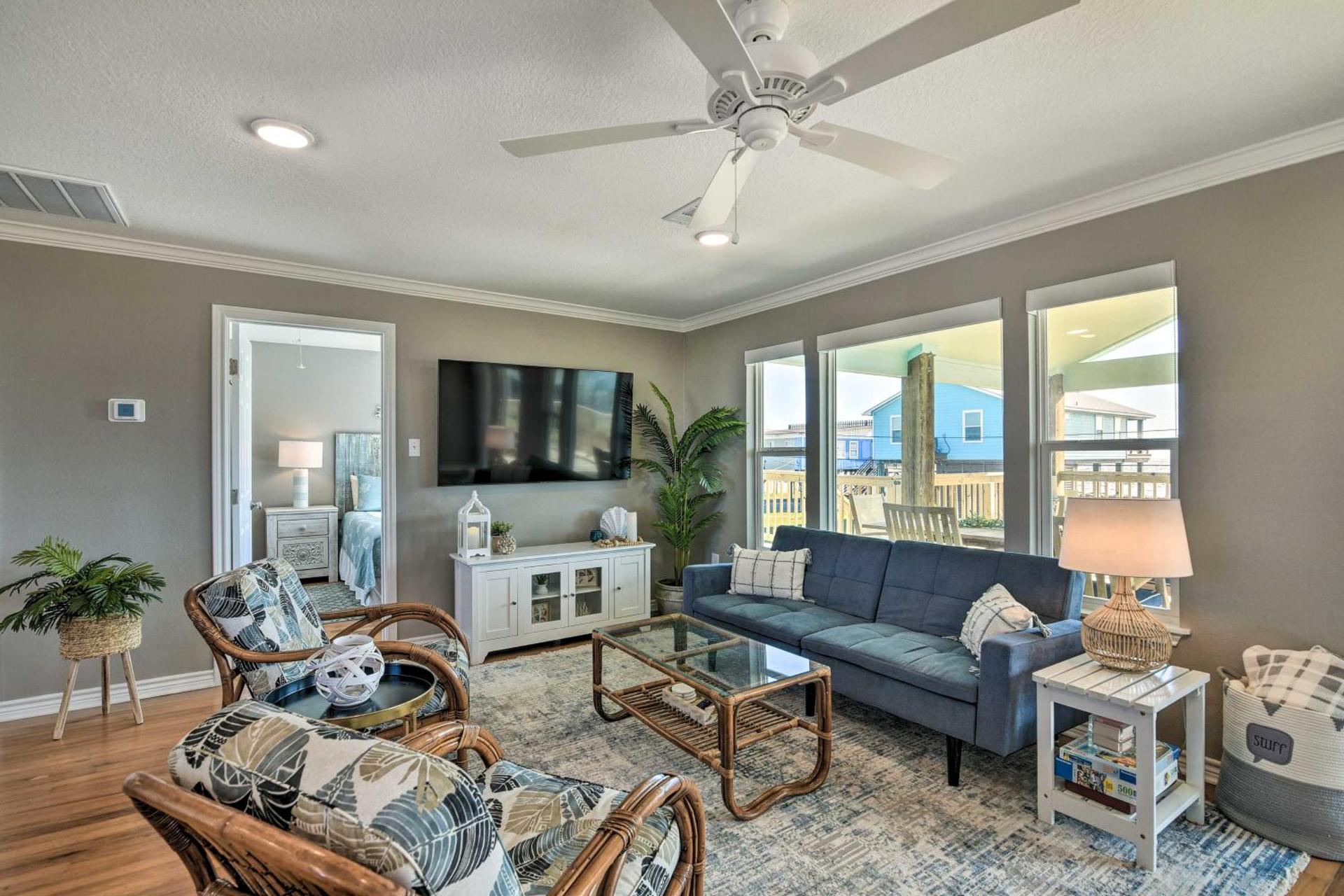 Surfside Beach Vacation Rental with Ocean Views