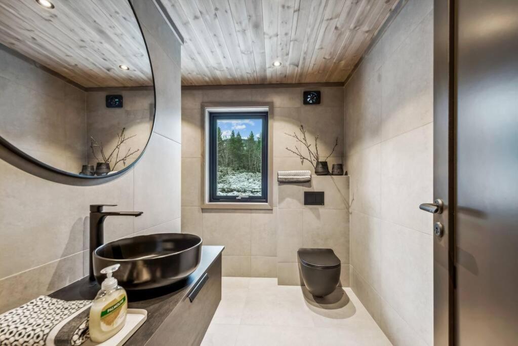 Brand new cabin at Hovden cross-country skiing