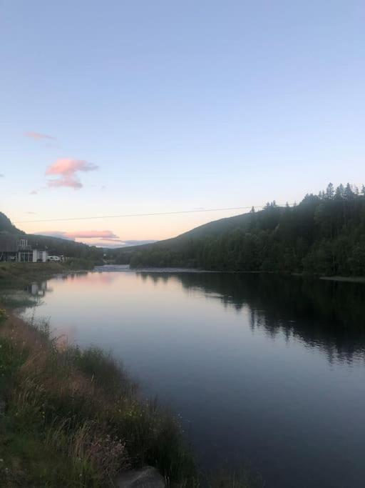 Delikat hytte omgitt av Hallingdals vakre fjell