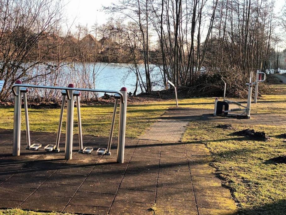 Urlaub nähe Badesee und Strand