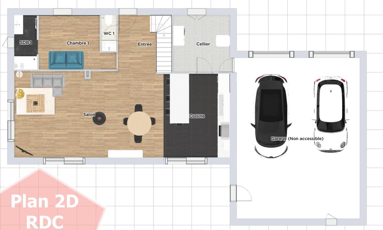 Maison au calme à 5min de Cognac pour 1 à 8 pers