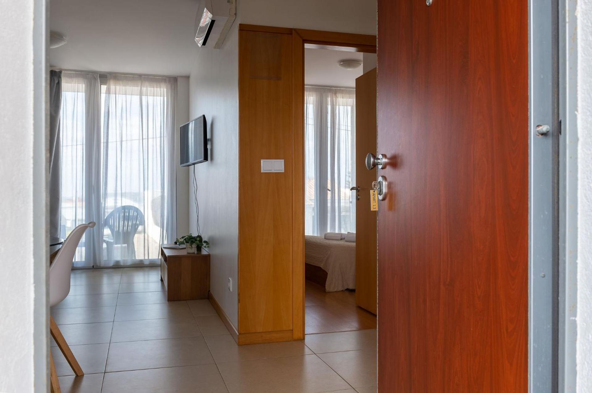  Comfort One-Bedroom Apartment with Balcony and Partial Sea View - 1st Floor