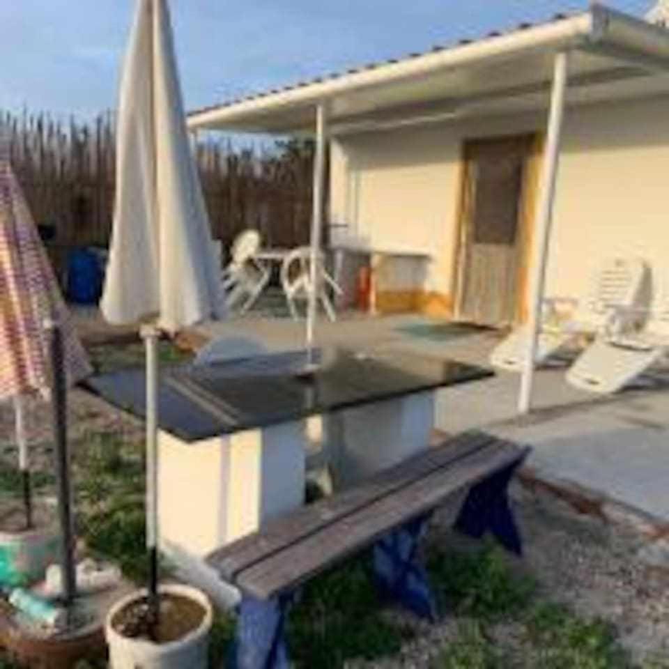 Casinha em frente à Lagoa