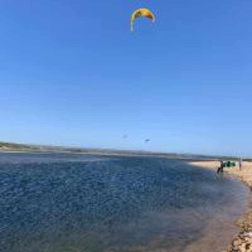 Casinha em frente à Lagoa