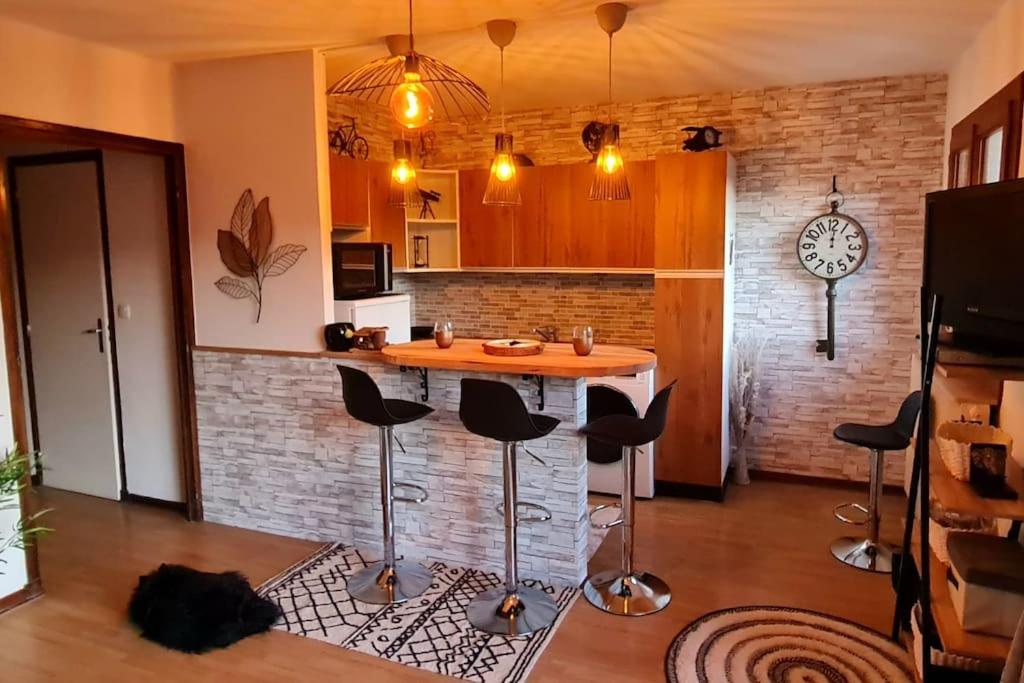 Grand studio refait à neuf