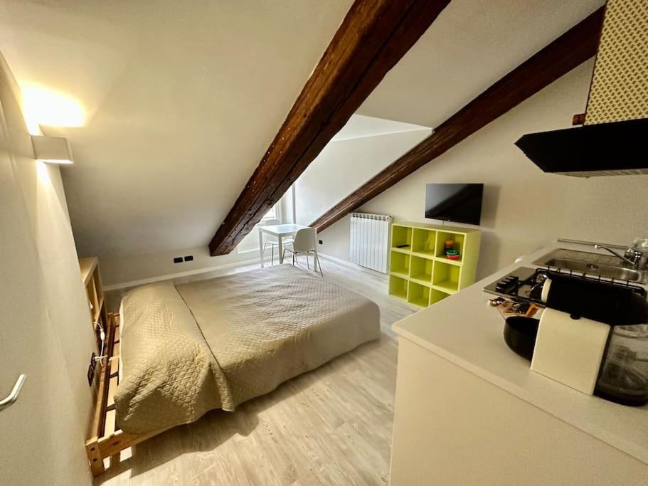 Piccolo loft sui tetti di Torino