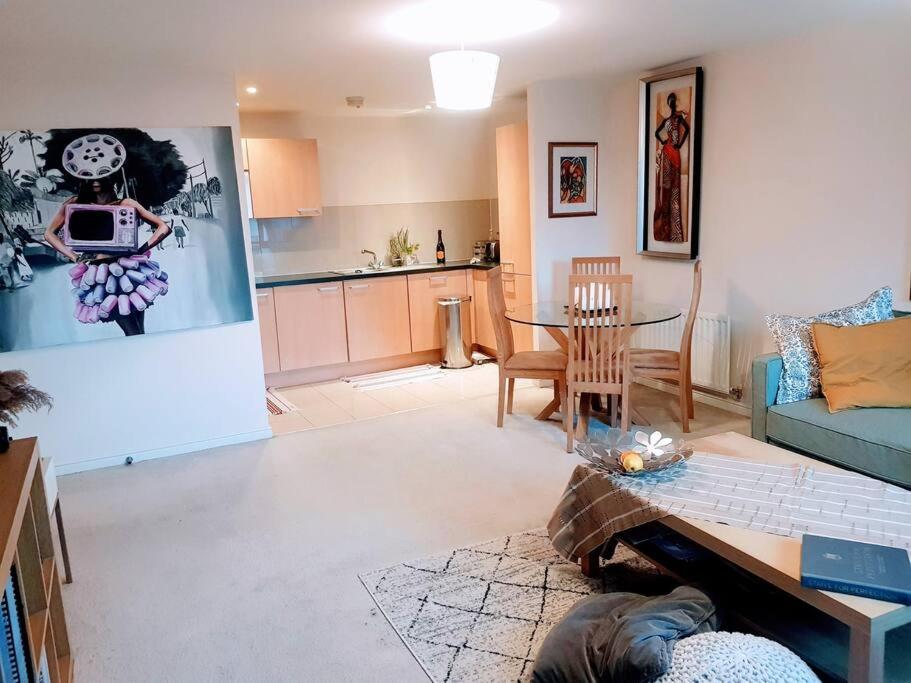 Central spacious and secure with a double bed