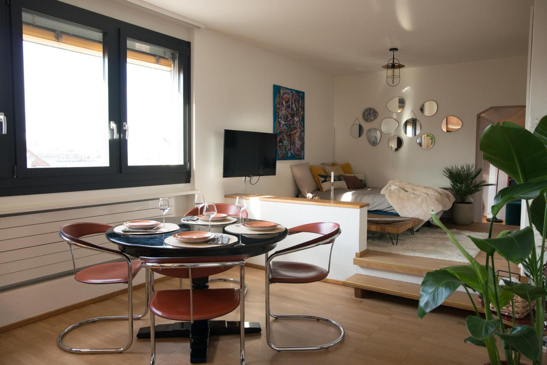 WowAppartements vue sur le jet d'eau