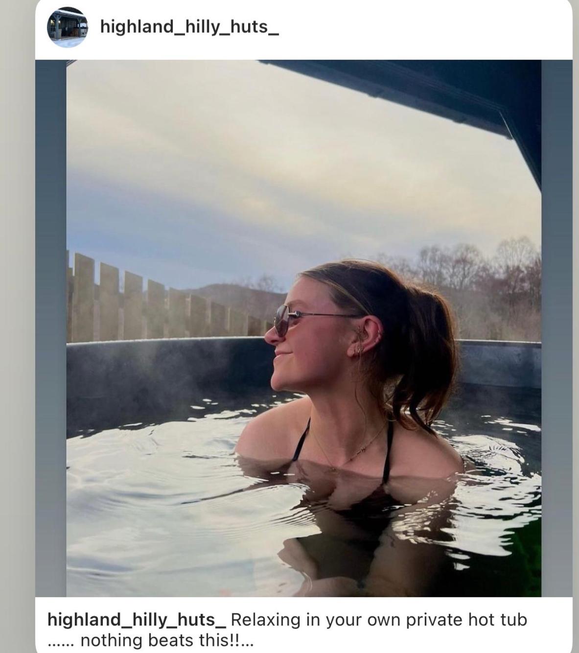 Highland cabin - relaxing hot tub