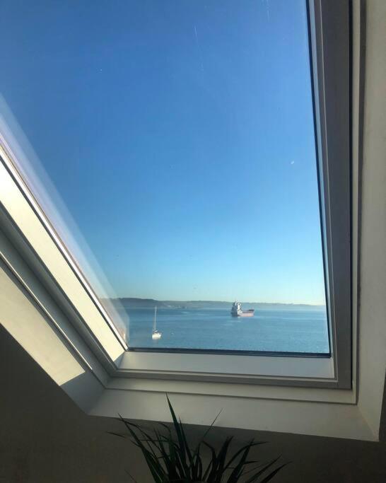 The View, Kingsand, luxurious seafront penthouse apartment with sun trap balcony and incredible sea views