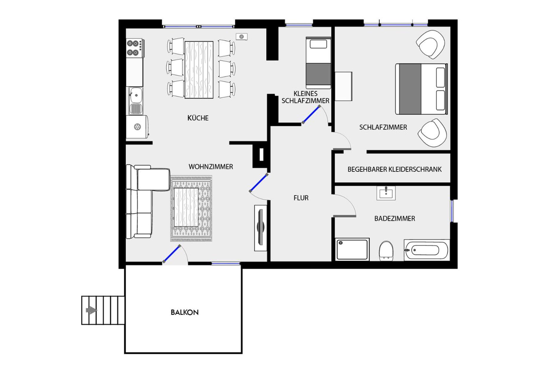 Photo of the whole room