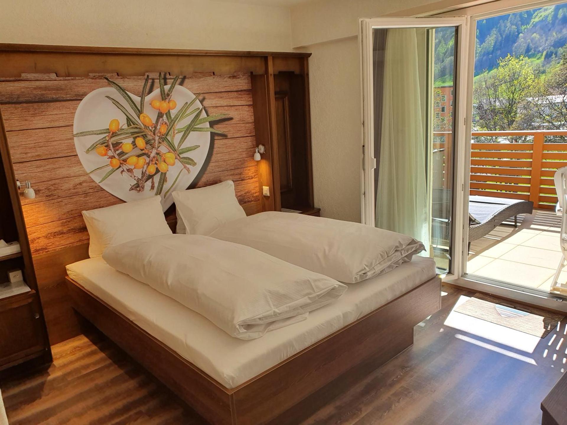 Double Room with Balcony and Mountain View