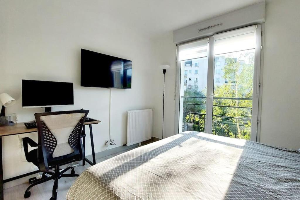 Cosy Home 2 - Spacieux 3 pièces avec parking - 30 min de Paris