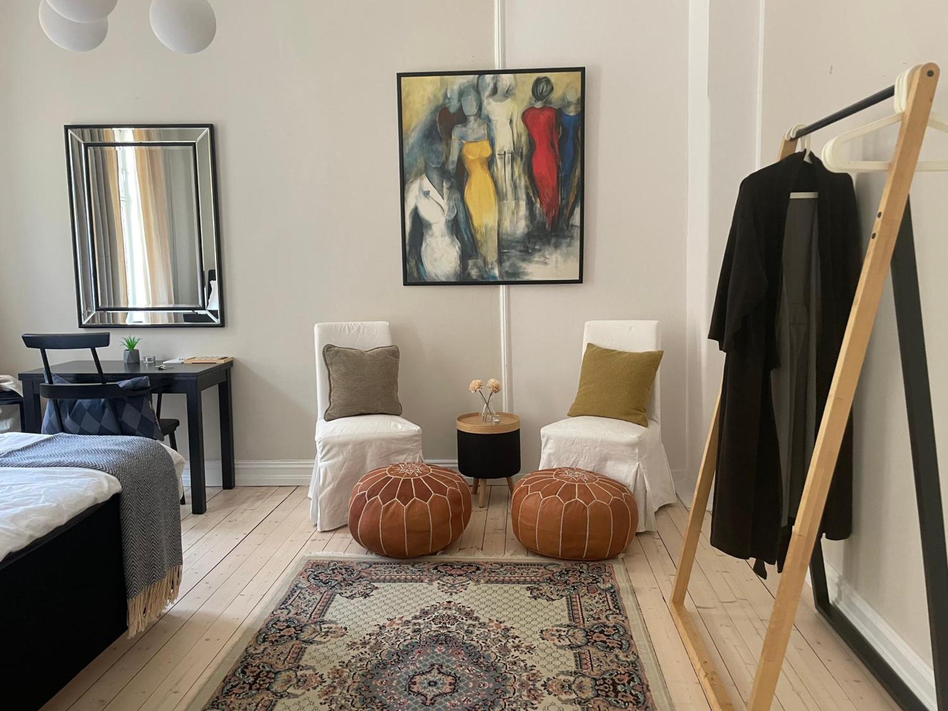 Lovely central apartment with two large bedrooms nearby Oslo Opera, vis a vis Botanical garden