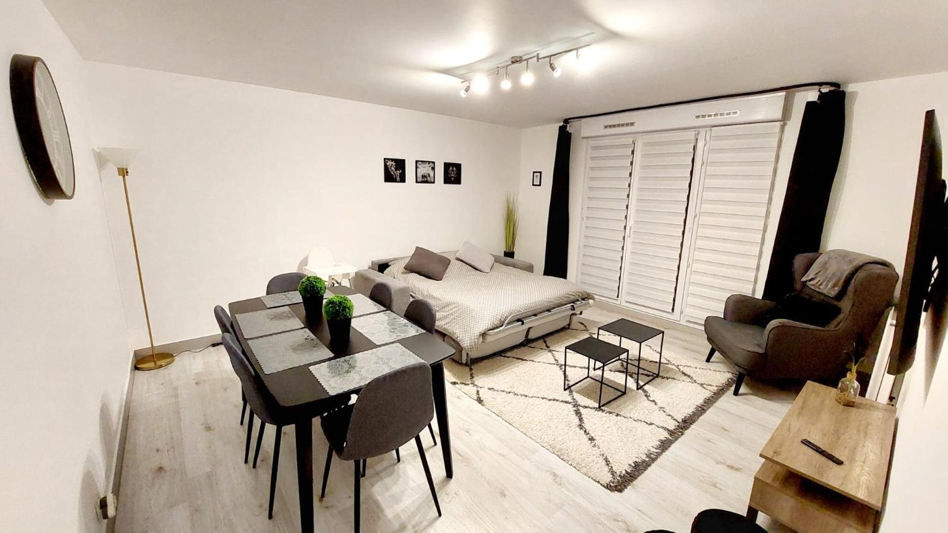 Cosy Home 2 - Spacieux 3 pièces avec parking - 30 min de Paris