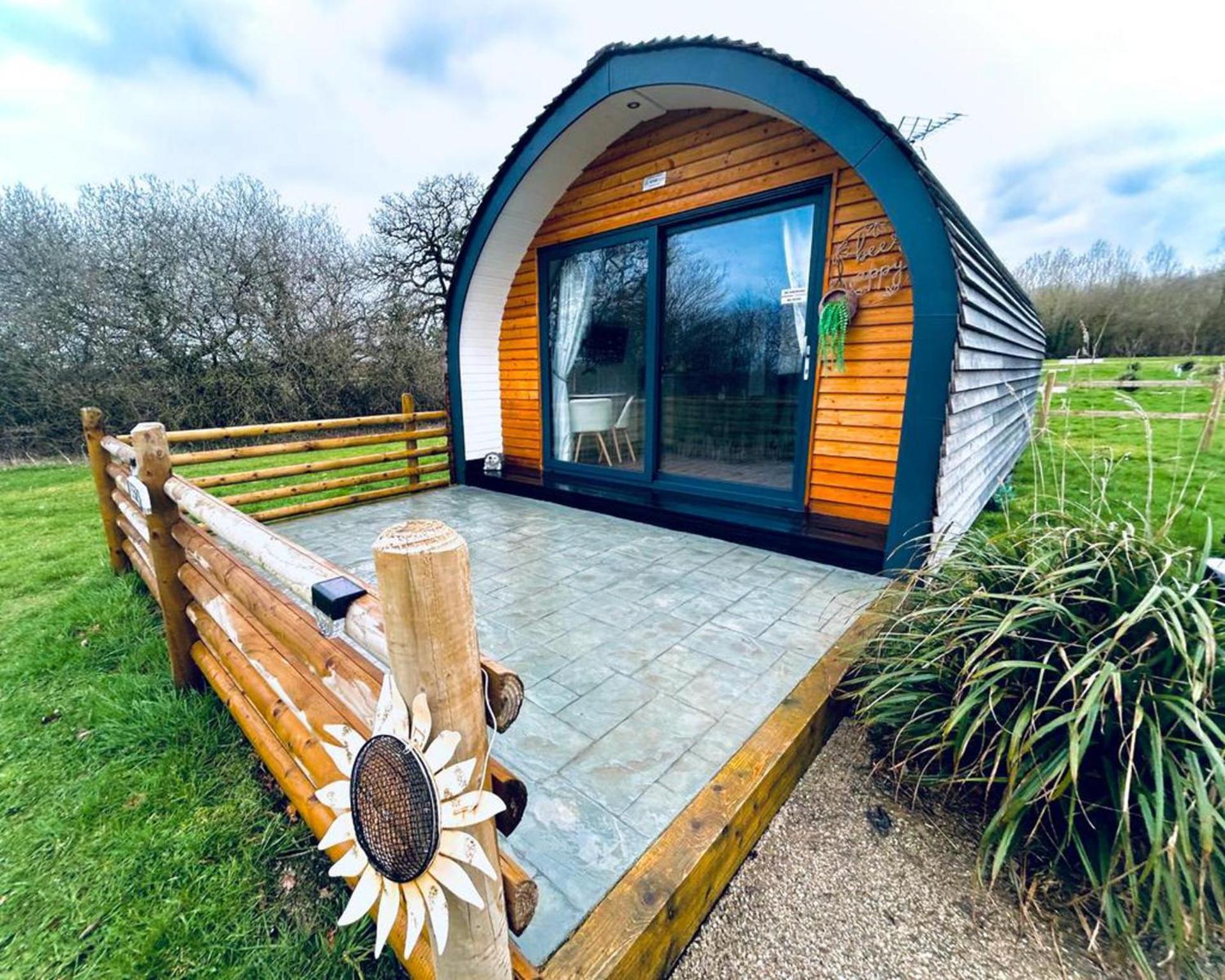 Beech Pod Cabin in beautiful surroundings Wrexham