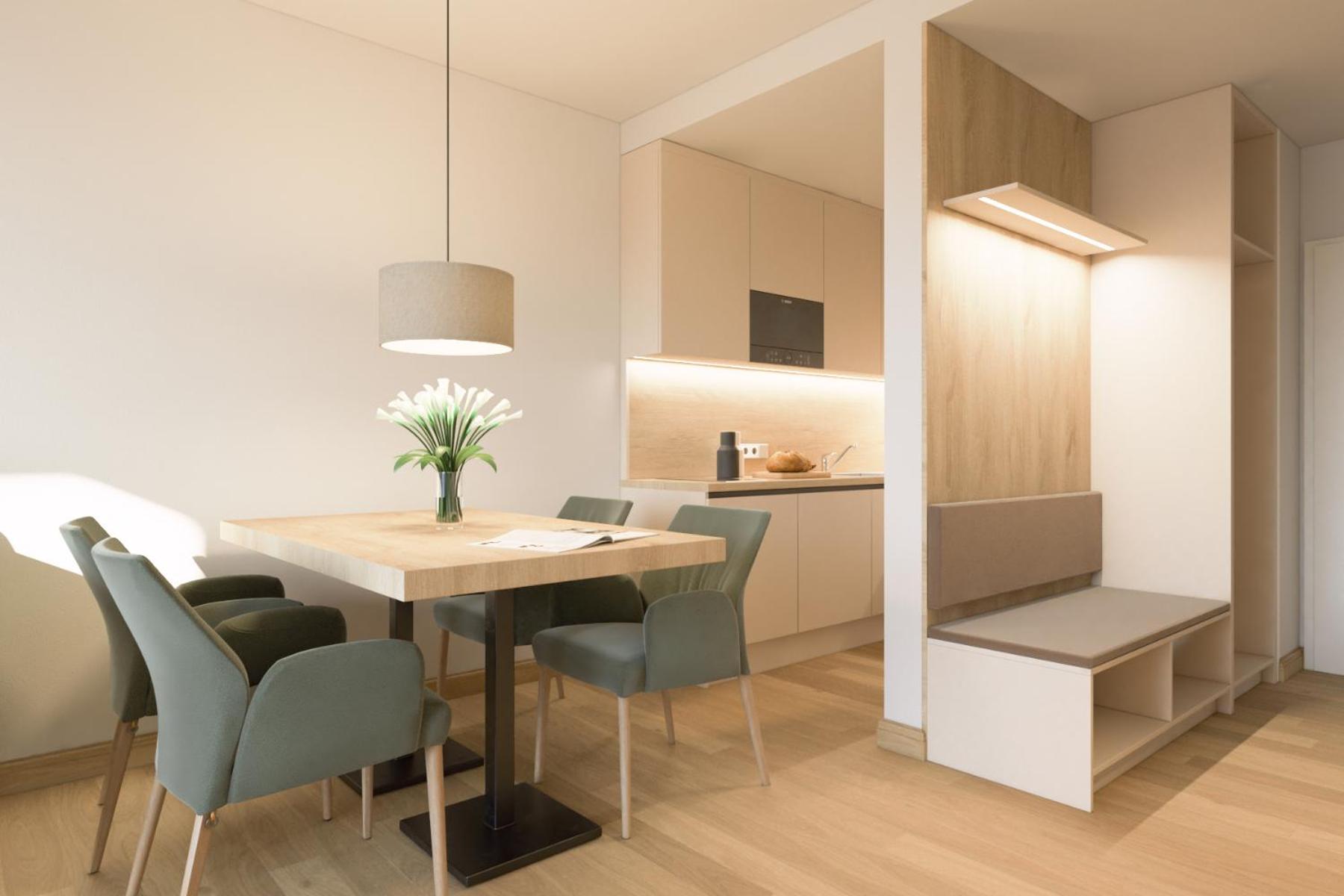 Kitchen or kitchenette