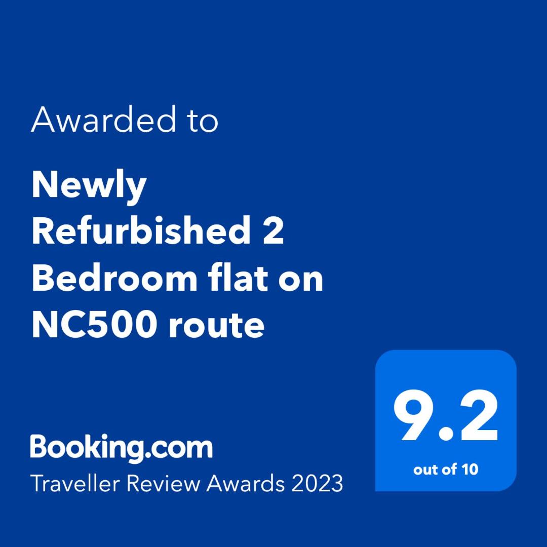 Newly Refurbished 2 Bedroom flat on NC500 route