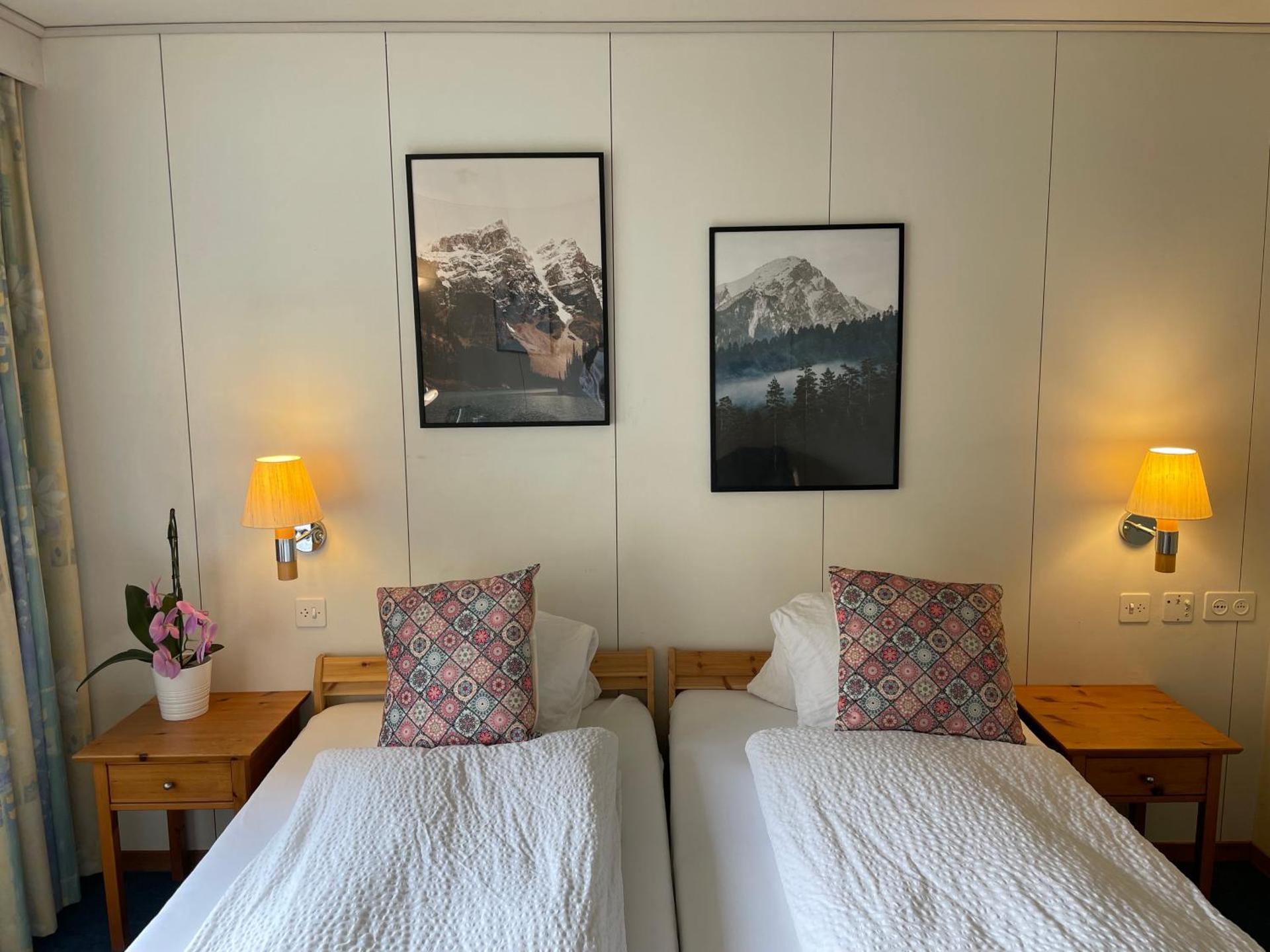 Guest Rooms with a great view at Residence Brunner