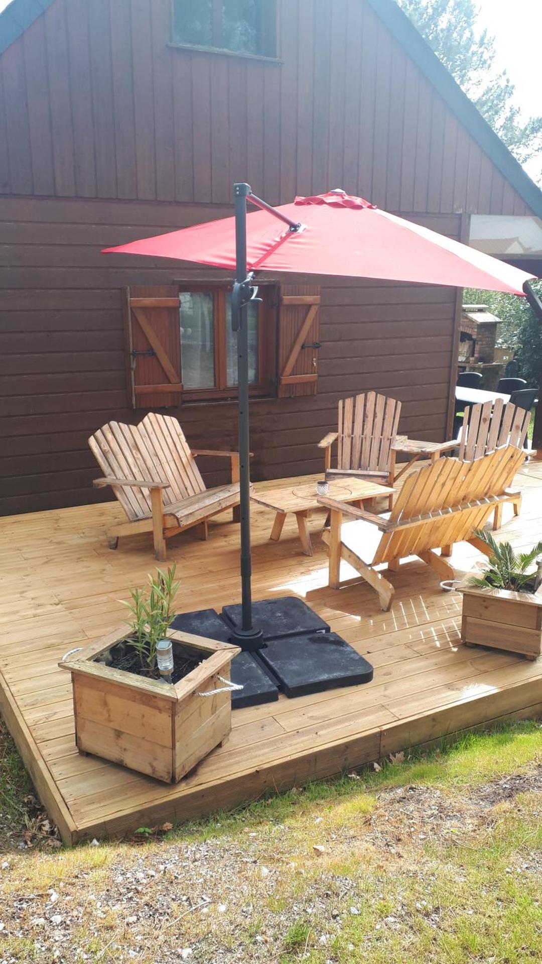 chalet sous les pins