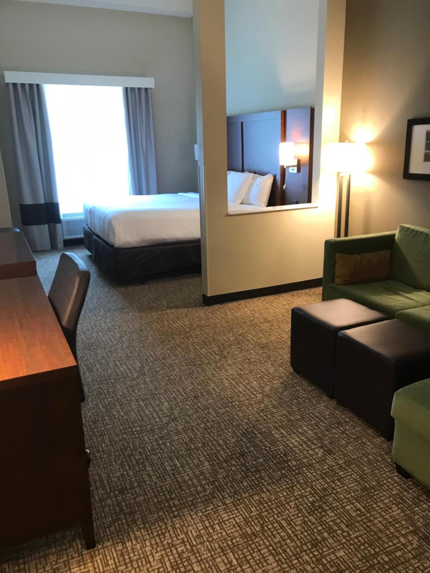 Accessible King Suite with Sofa Bed and Tub - Non Smoking