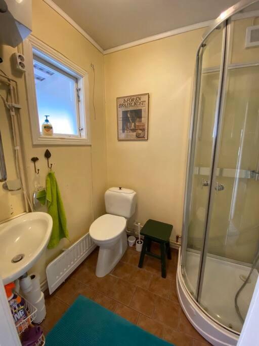 Cabin 70m from lake. Big garden