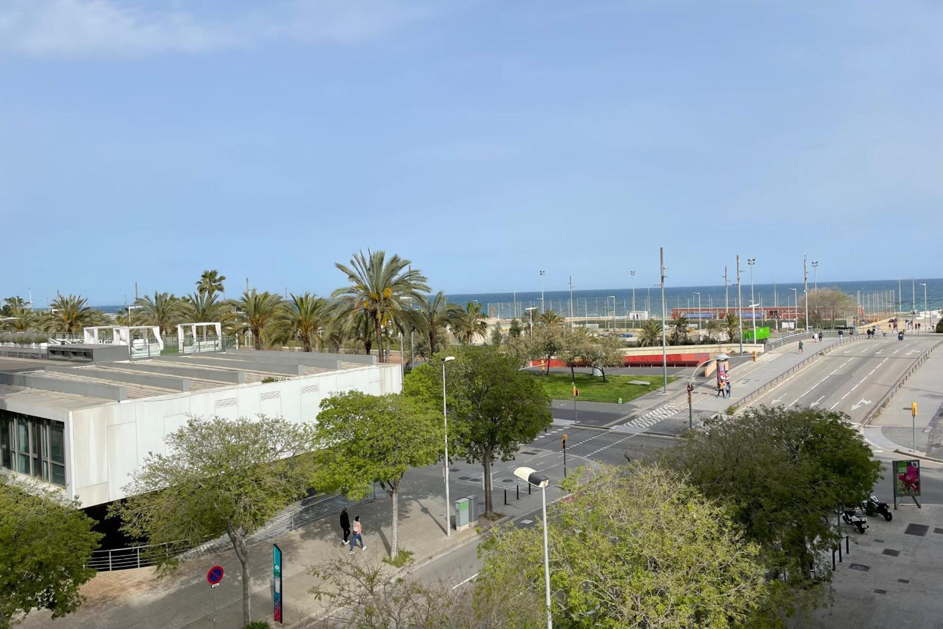 Apartment with sea views next to the beach of Mar Bella