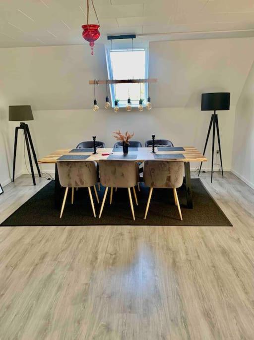 Big villa in stege near møns klint with trampolin