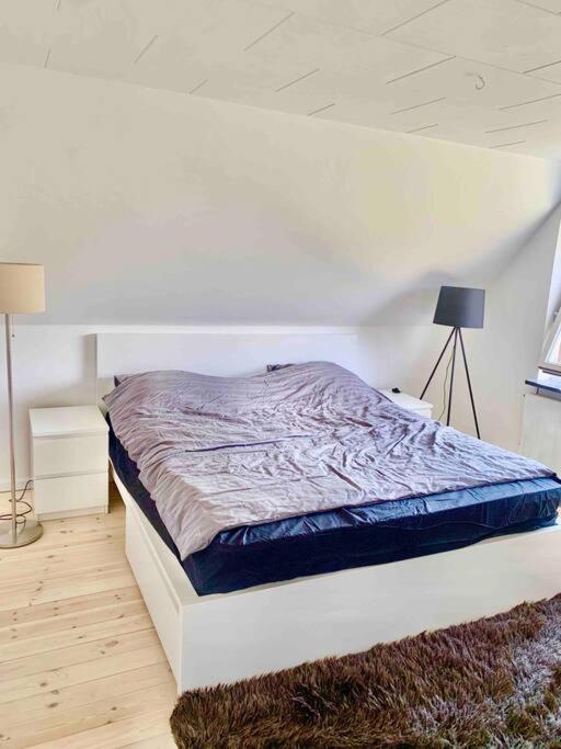 Big villa in stege near møns klint with trampolin