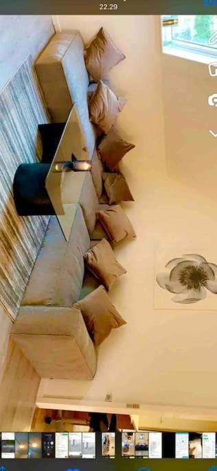 Big villa in stege near møns klint with trampolin