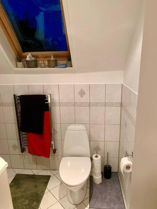 Big villa in stege near møns klint with trampolin