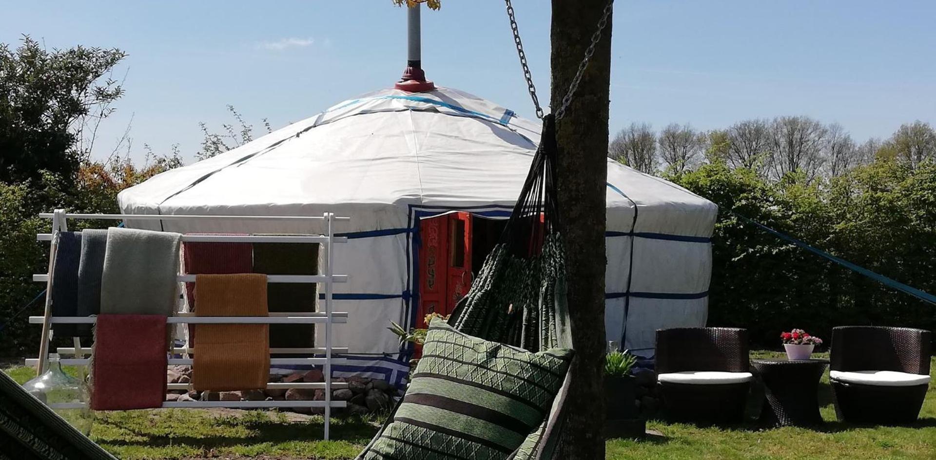T'eiberveld Yurt verhuur Noord-Sleen