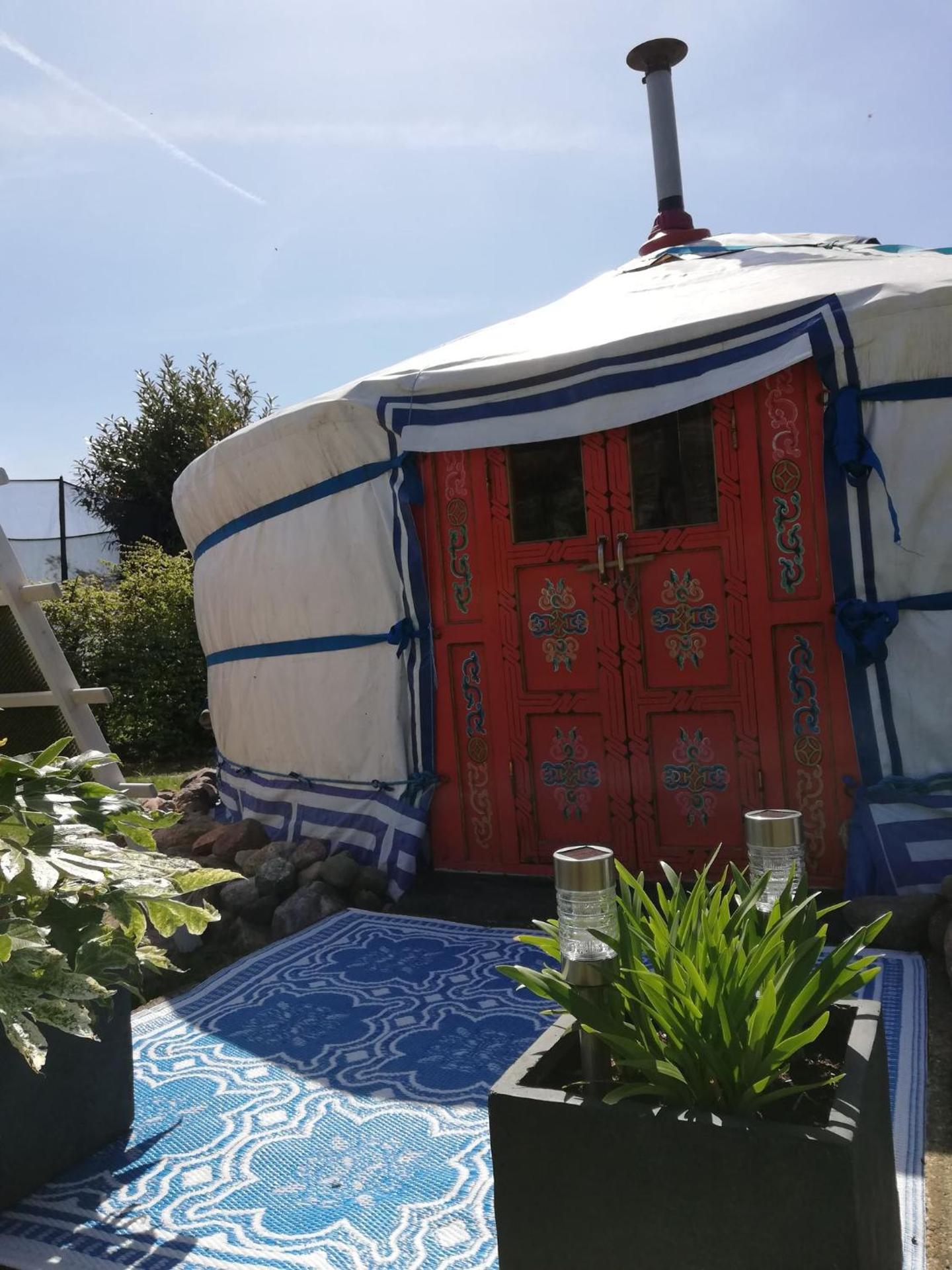 T'eiberveld Yurt verhuur Noord-Sleen