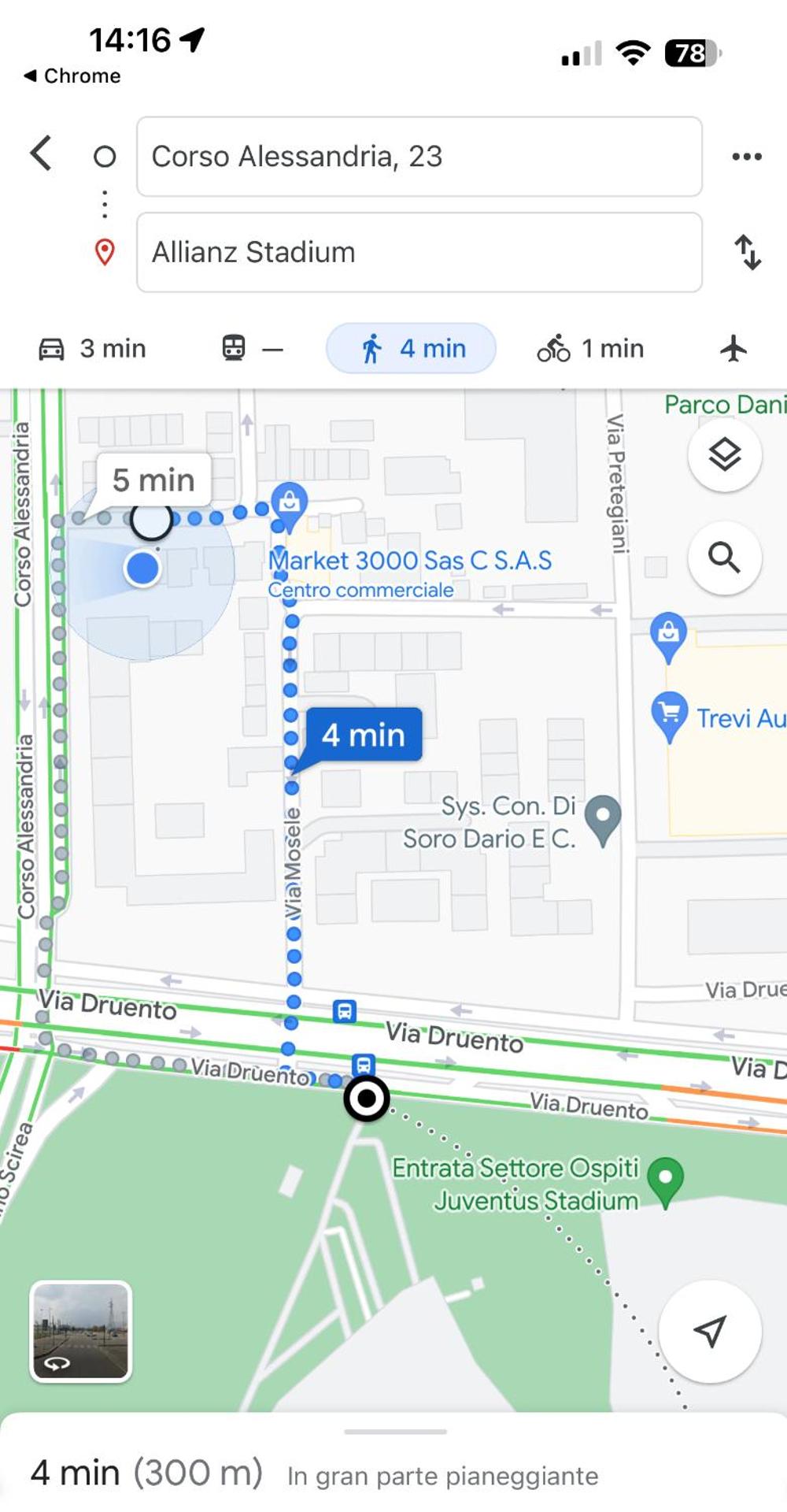 Tra Stadio e Storia - Fronte Allianz Stadium Juventus