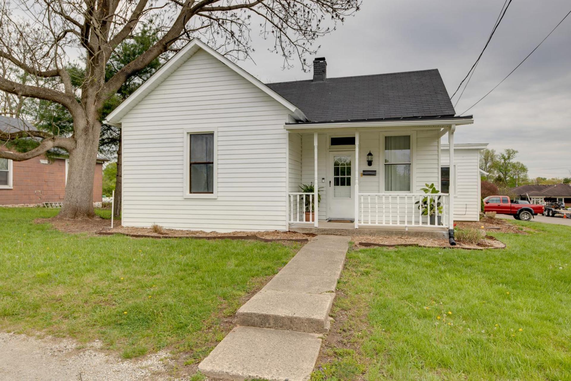 Modern Family Home in Mason with Backyard and Fire Pit