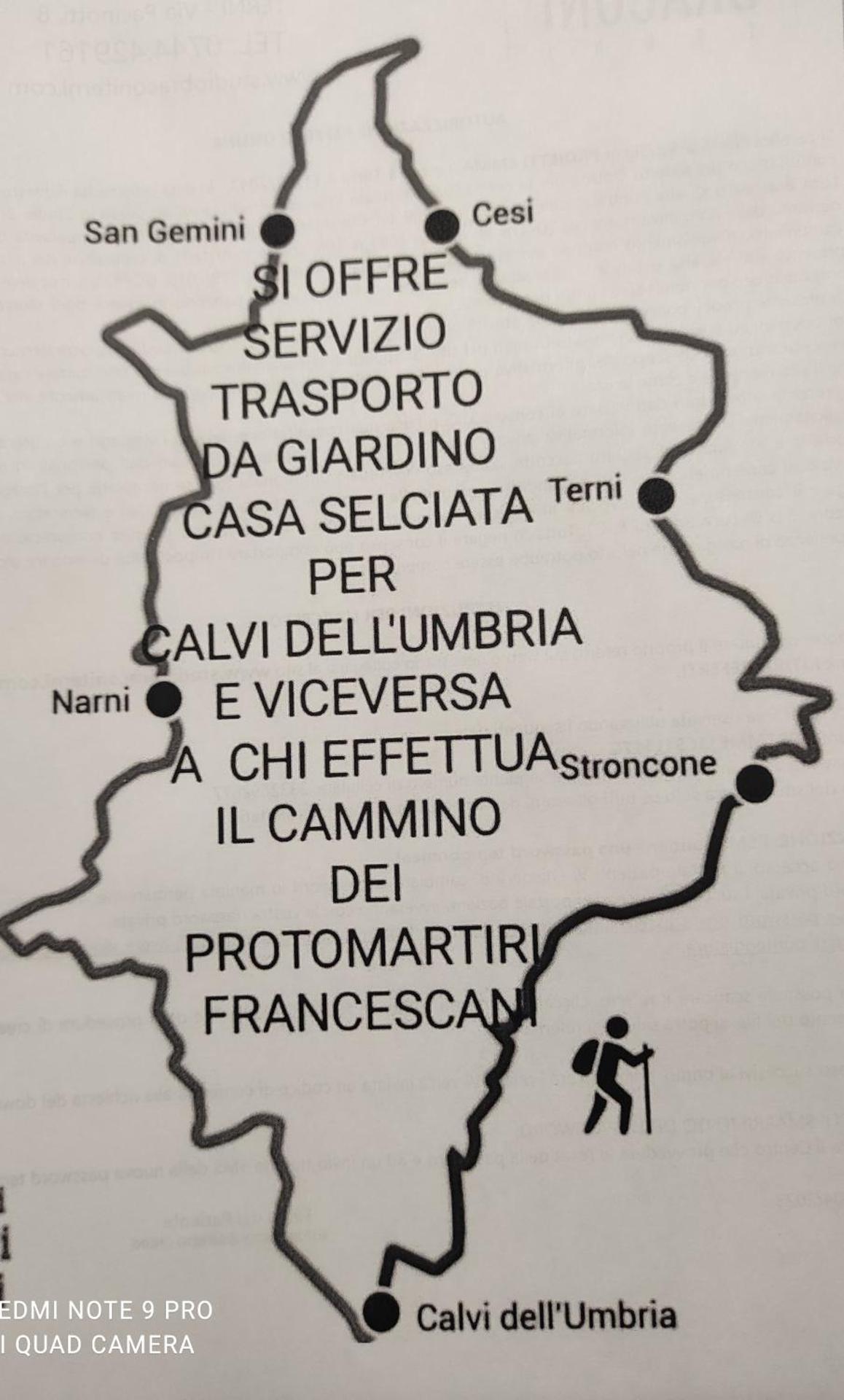 Giardino casa Selciata