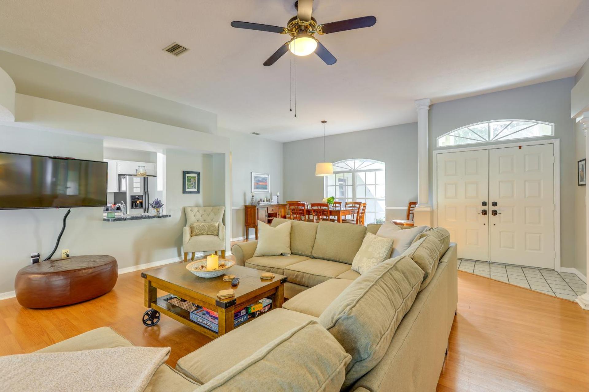 3 Mi to Dunnellon Historic District Home with Lanai