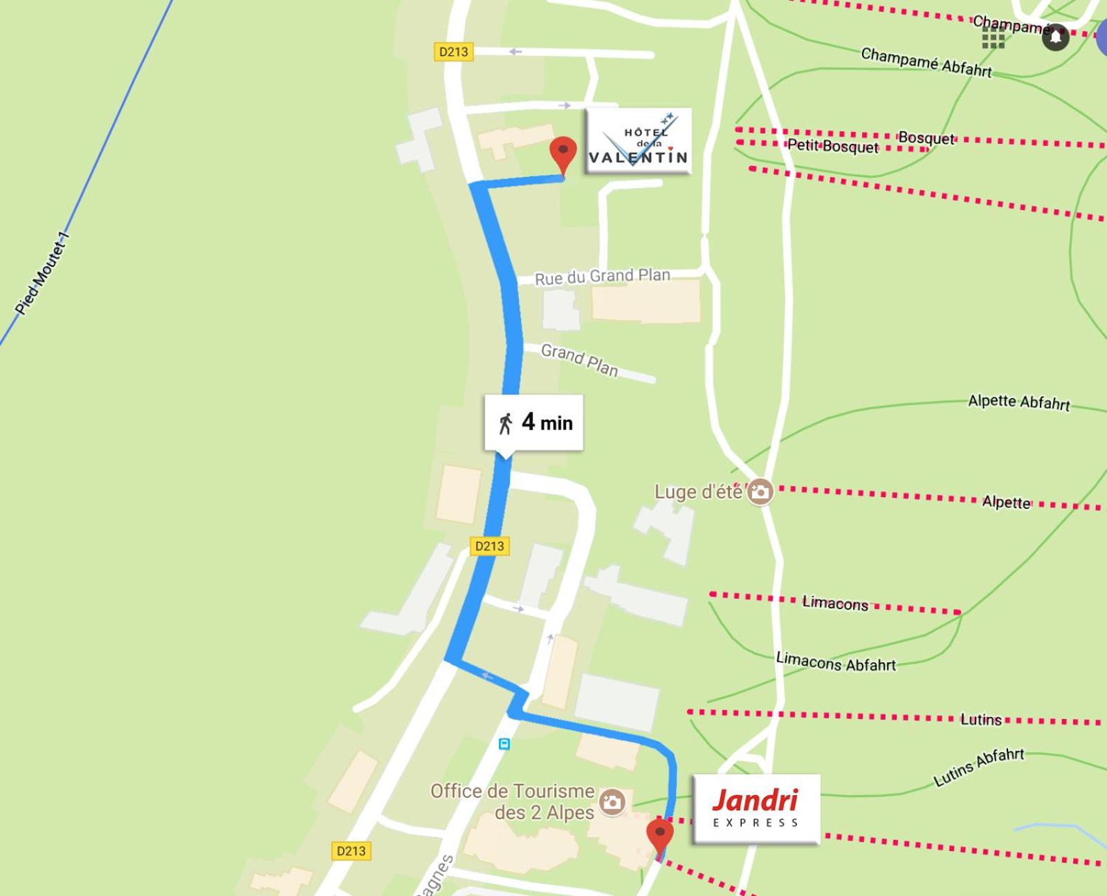 Hôtel Valentin pied des pistes