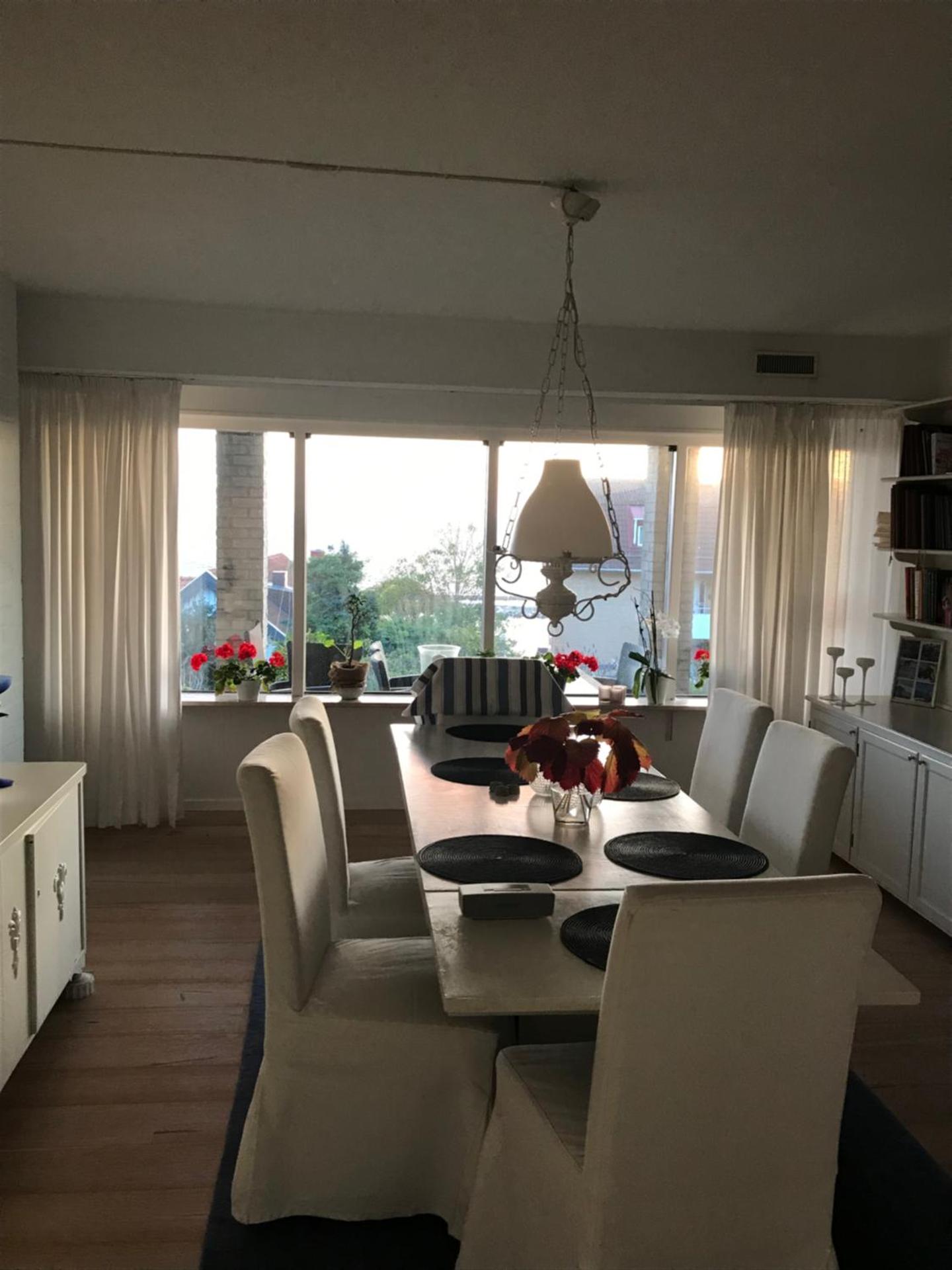 Boende med fri utsikt över Mölle by hamn och Öresund